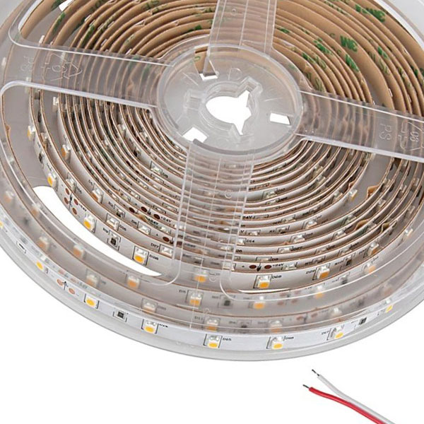 30m White LED Strip Light - Eco Series Tape Light - Contractor Reel - 24V - IP20