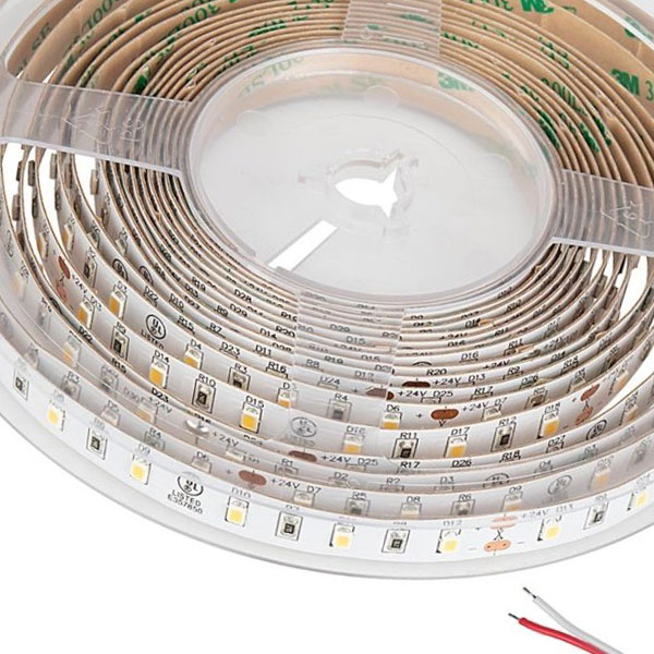 30m White LED Strip Light - 90+ CRI Tape Light - 24V - IP20 - Contractor Reel