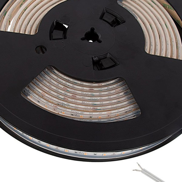 5m White LED Strip Light - HighLight Series Tape Light - 12V / 24V - IP67 Waterproof