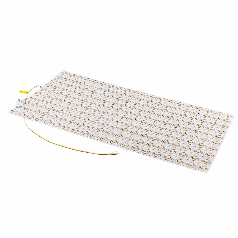 Tunable White LED Back Lighting Sheet - 18.9" x 9.5" - 24V - IP20 - Tunable White 2700K-6500K