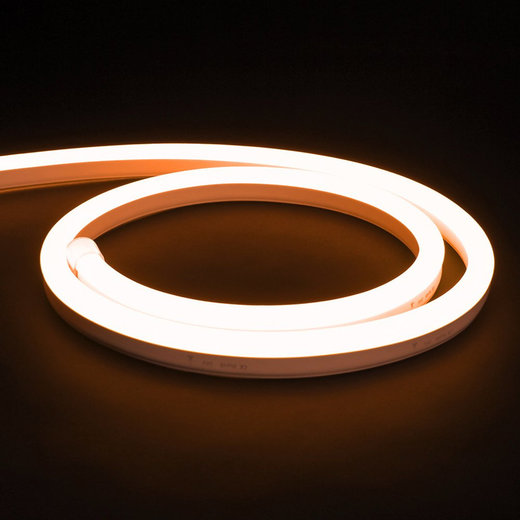 Tagra | IP65 | 24V | Essential | Horizontal Bend LED Neon Flex | 15x26mm | 12.0W p/m | RGB | 5 Metre