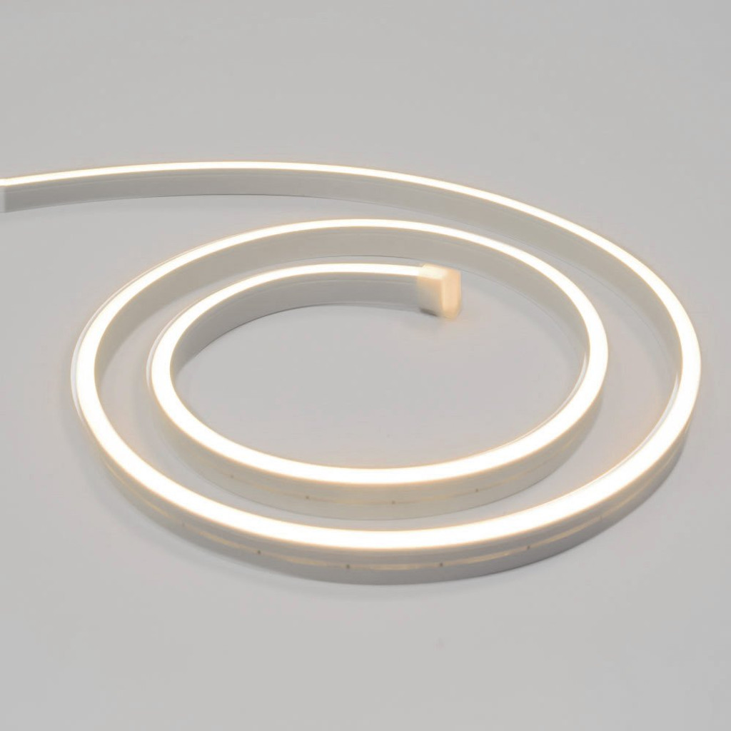 Tagra | IP65 | 12V | Professional | Micro Horizontal Bend LED Neon Flex | 4x10mm | 7.9W p/m | 2700K | 5 Metre