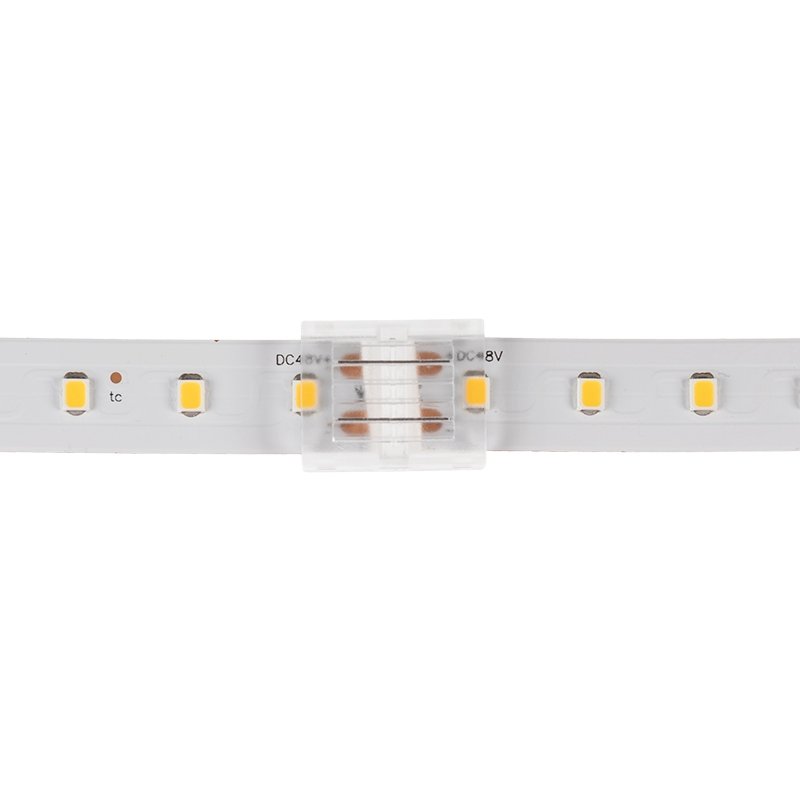 Solderless Clamp-On Butt Connector - 12mm Single Color LED Strip Lights