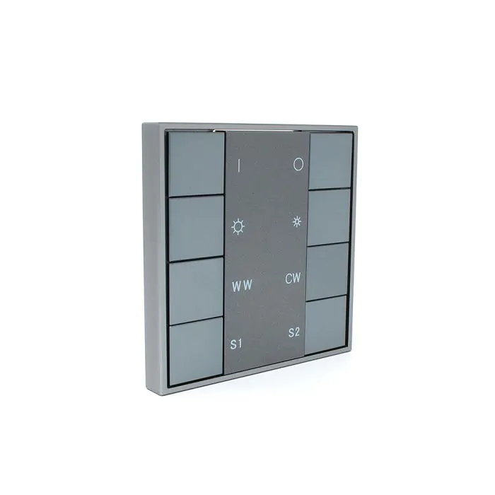 Sunricher DALI DT8 CCT Wall Panel Grey (BUS Powered)