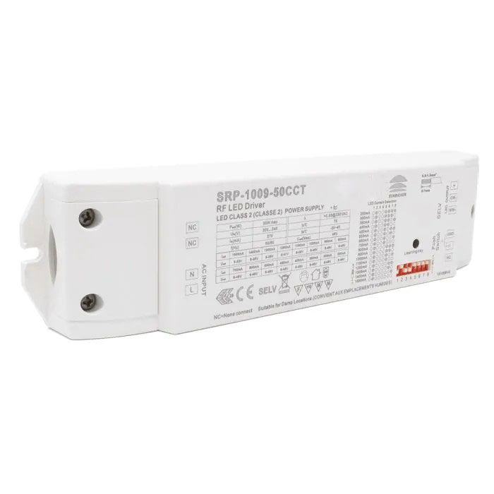 Sunricher RF Constant Current 50w Dual Channel LED Driver