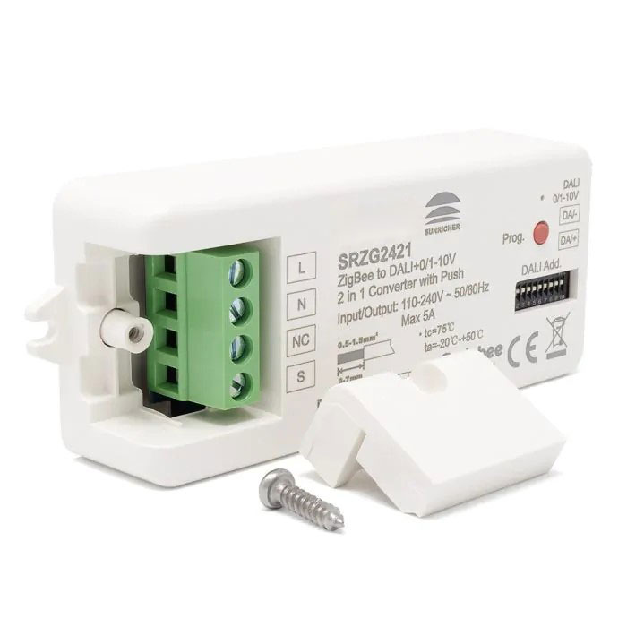 Sunricher ZIGBEE Converter from ZIGBEE to DALI or 0-10v