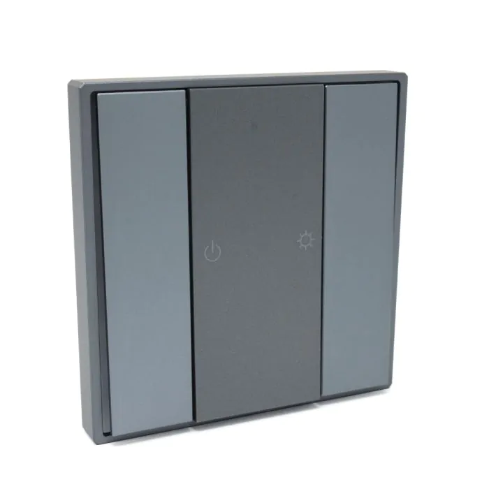 Sunricher ZigBee 1 X Zone Single Colour Wall Panel Grey (Battery Powered)