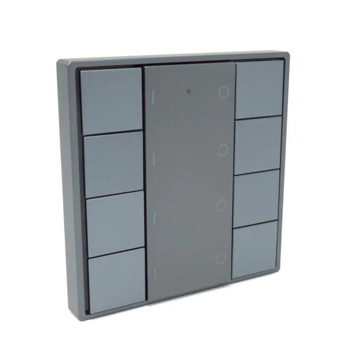 Sunricher ZigBee 4 X Zone Single Colour Wall Panel Grey (Battery Powered)