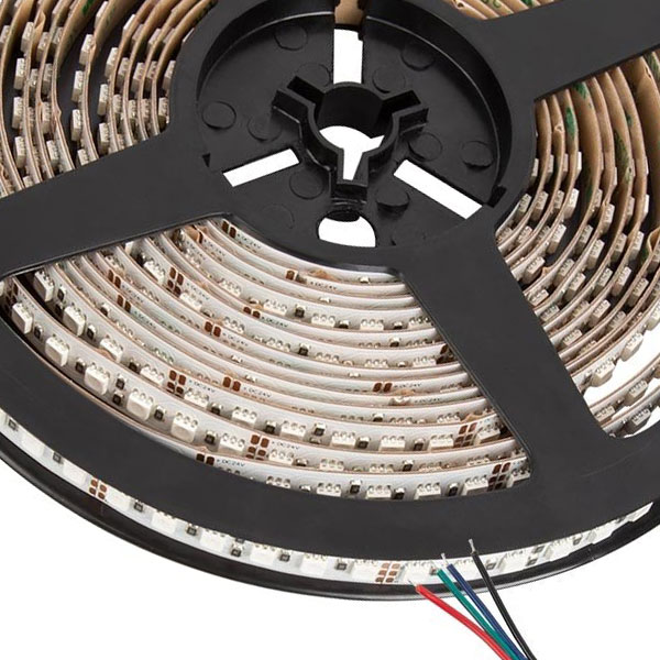 5m RGB High Density LED Strip Light - Color-Changing LED Tape Light - 24V - IP20 - RGB - 196.9in (16.40ft)