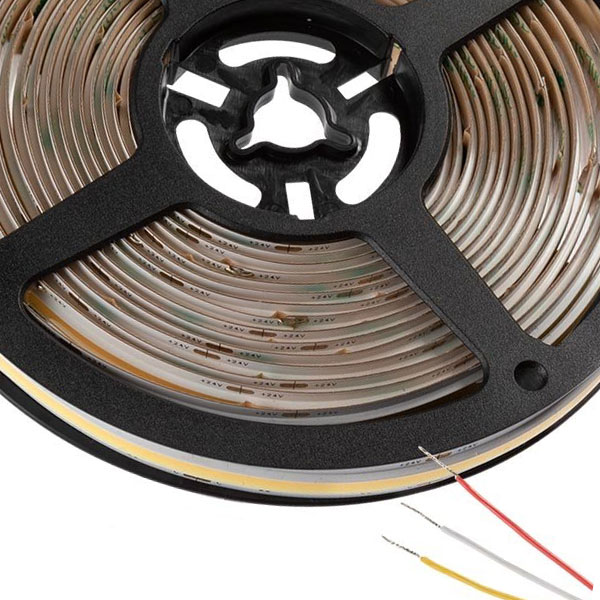 5m Tunable White COB LED Strip Light - COB Series LED Tape Light - 24V - IP20