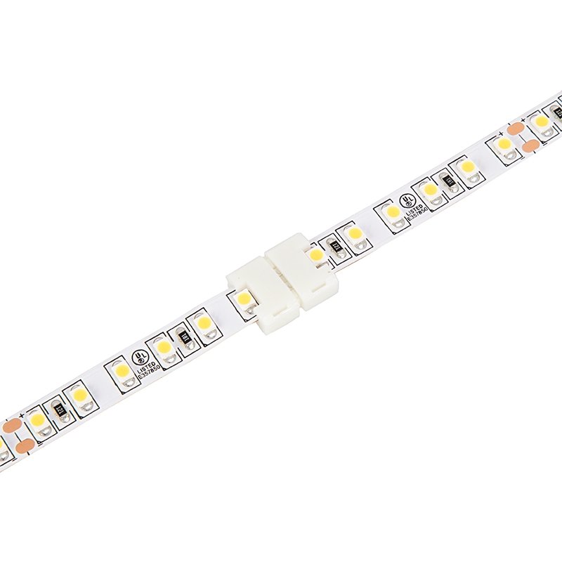 Direct Connect Clamp for 8mm Single Color LED Strip Lights - STN8-2HC