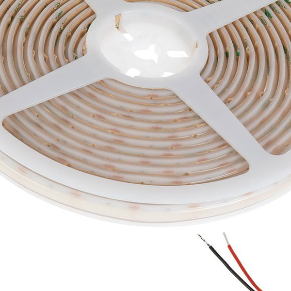 5m White LED Strip Light - Lux Series LED Tape Light - High Density - High CRI - 24V - IP67