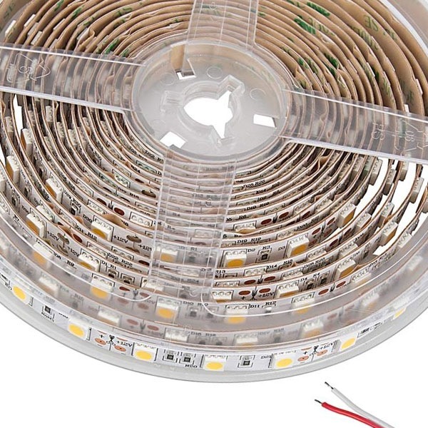 30m White LED Strip Light - Radiant Series LED Tape Light - Contractor Reel - 24V - IP20